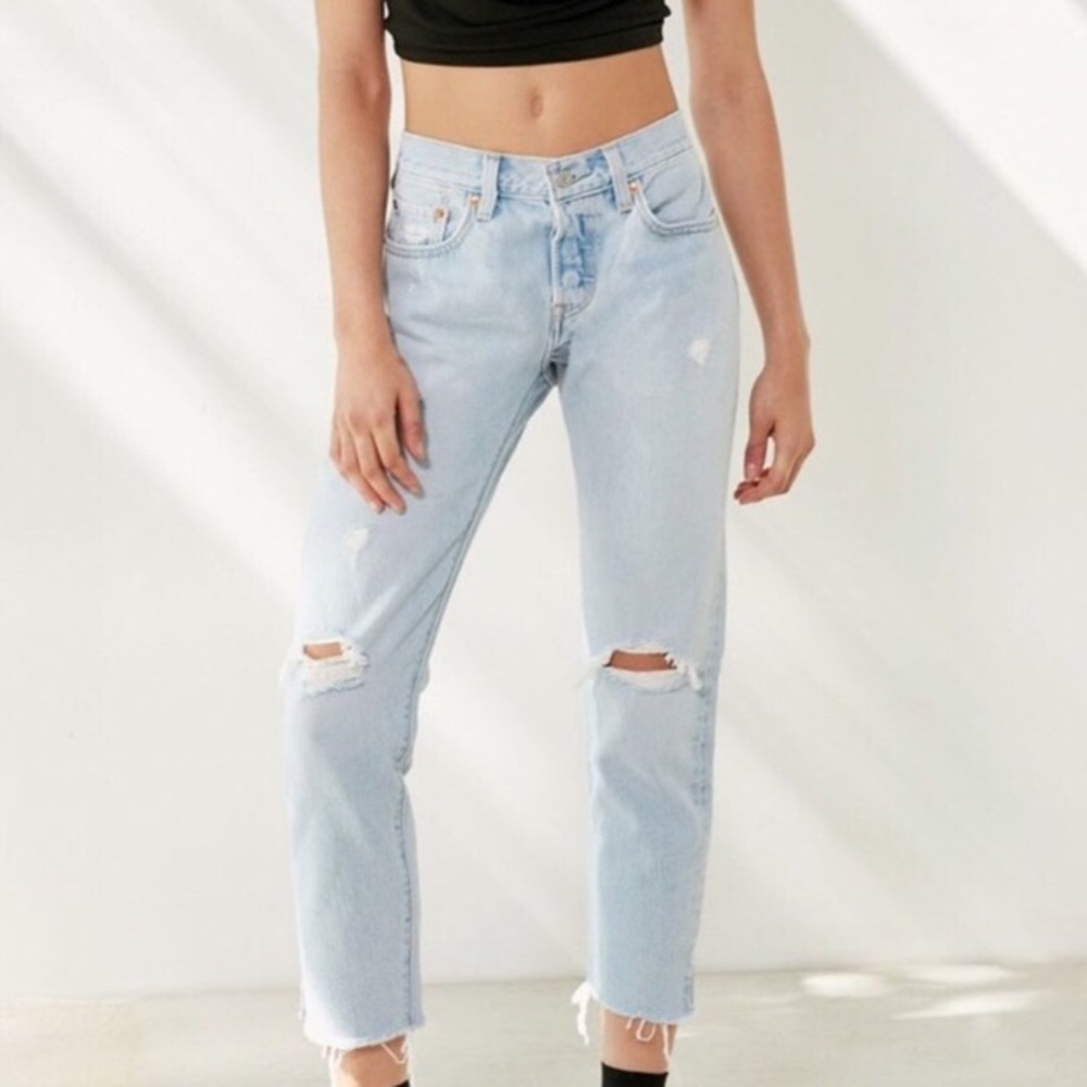UO levi’s 501 jeans